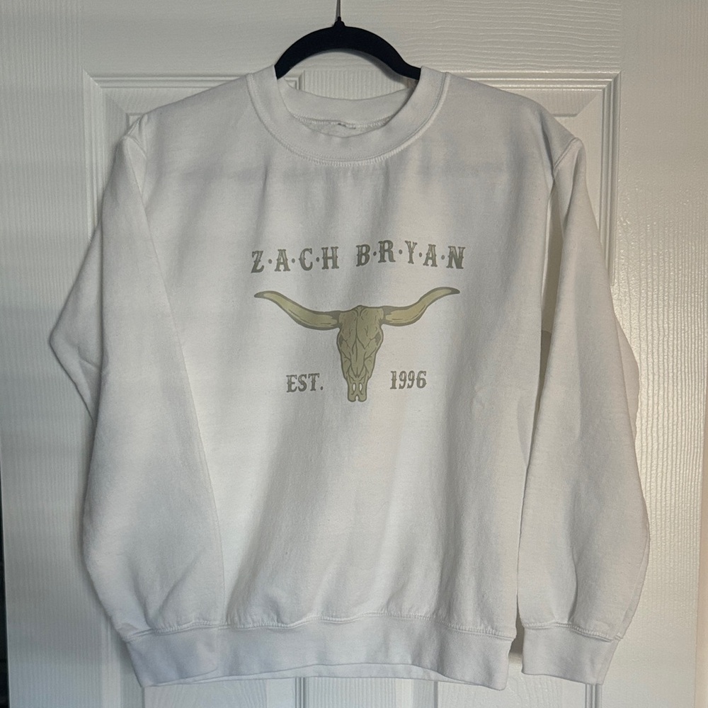 White Crewneck Sweater